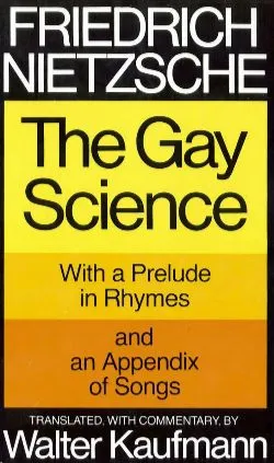 Book cover for The Gay Science